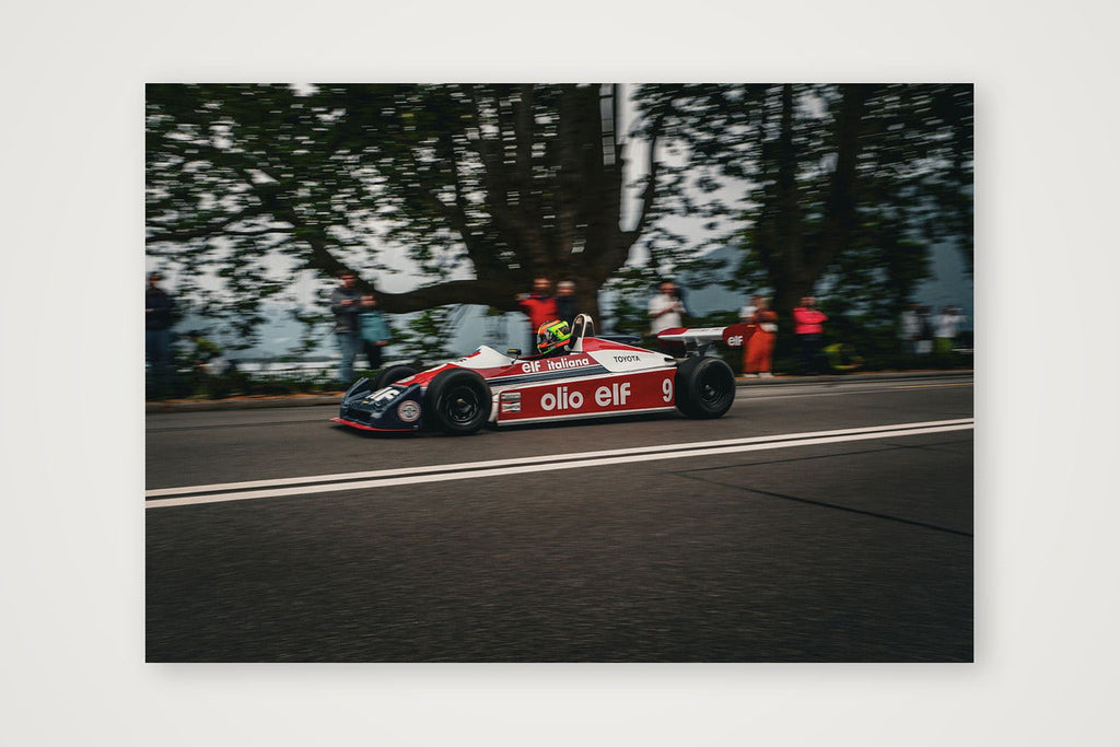 Flat Out — 100×70cm Print only