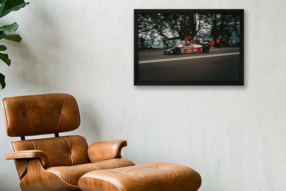 Flat Out — 45×30cm Black Frame