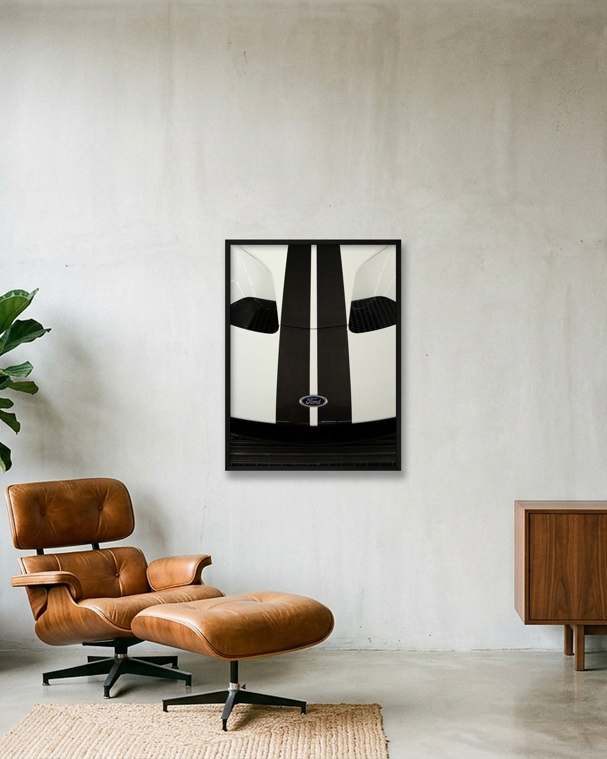 Duality — 60×80cm Black Frame