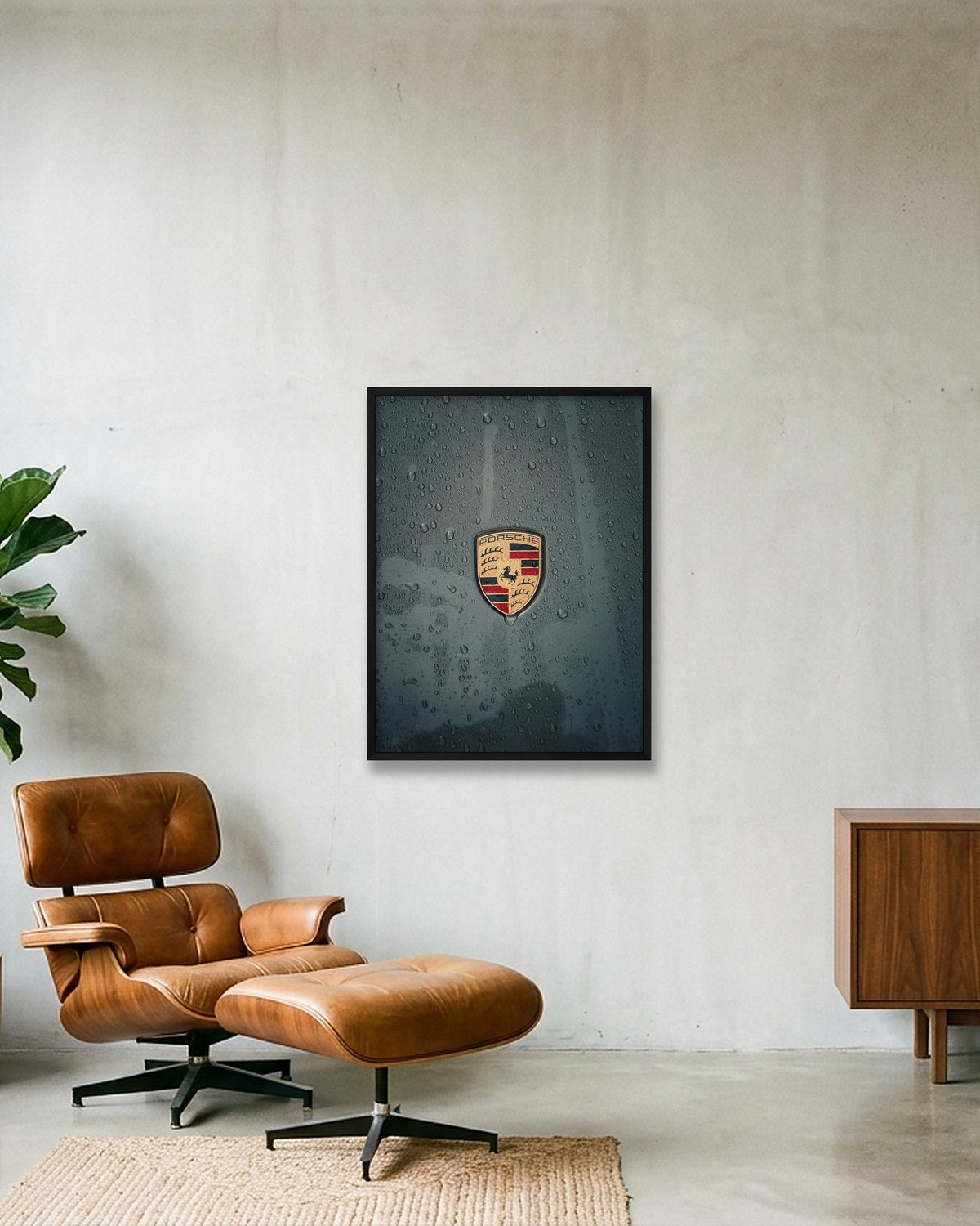 After the Rain — 60×80cm Black Frame