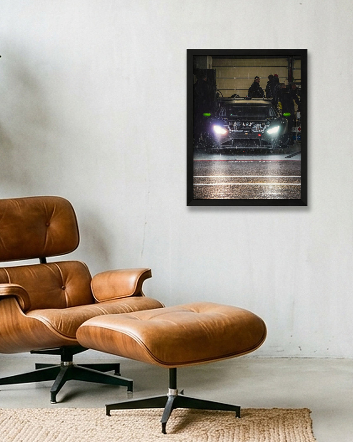 Into the Night — 30×40cm Black Frame