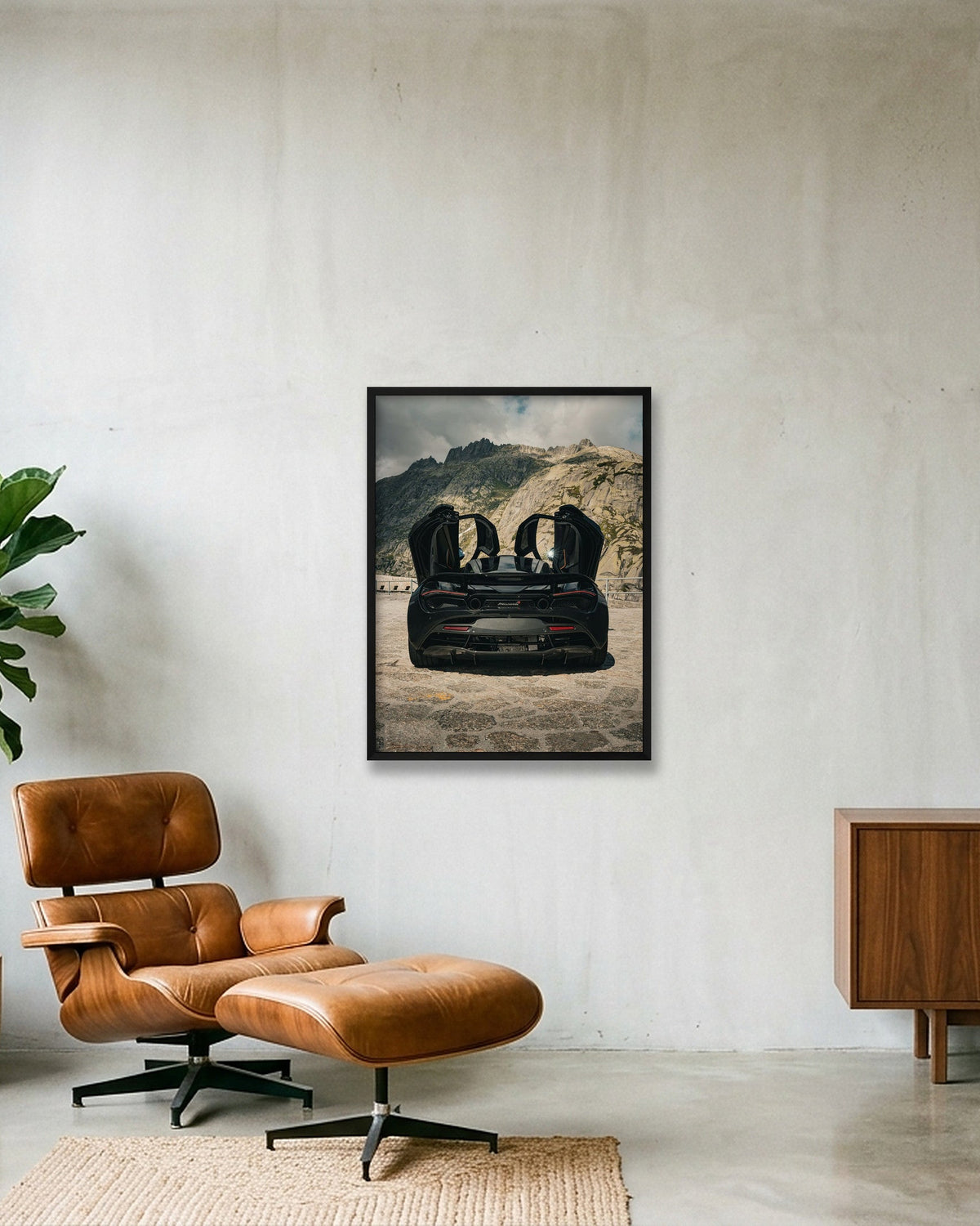Doors to Heaven — 60×80cm Black Frame