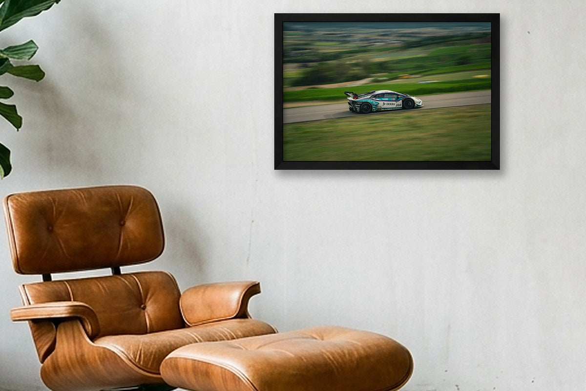 Velocity — 45×30cm Black Frame