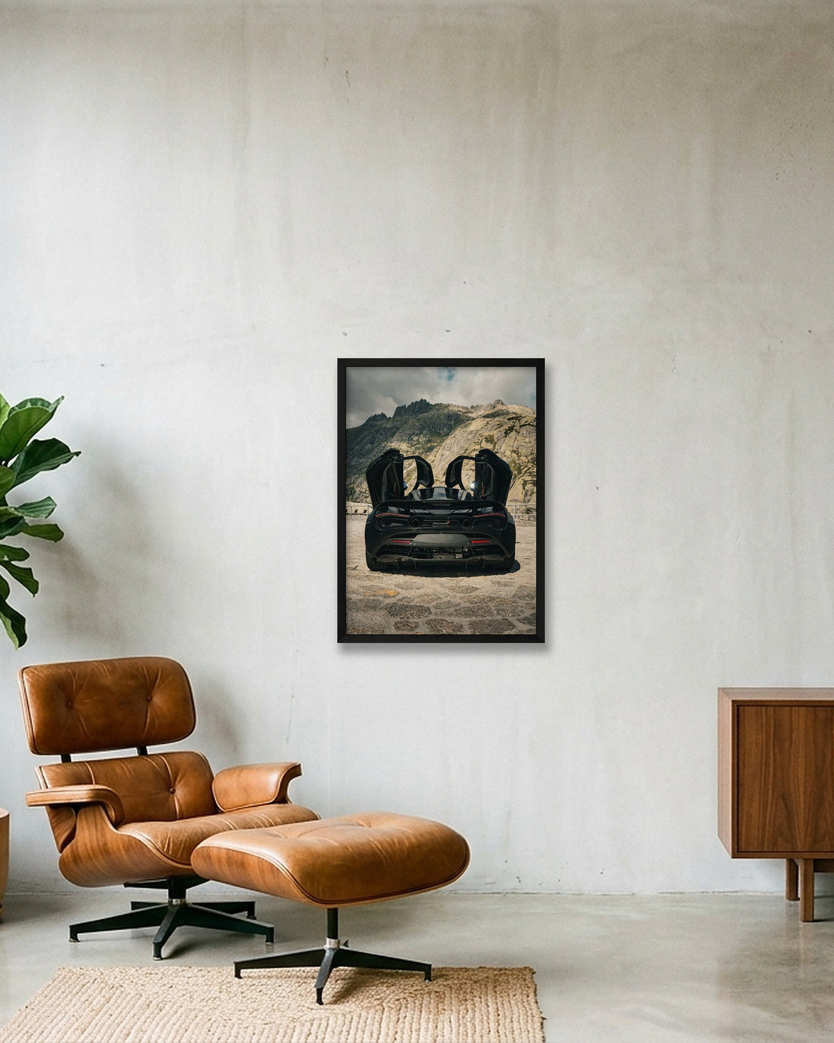 Doors to Heaven — 42×59cm Black Frame