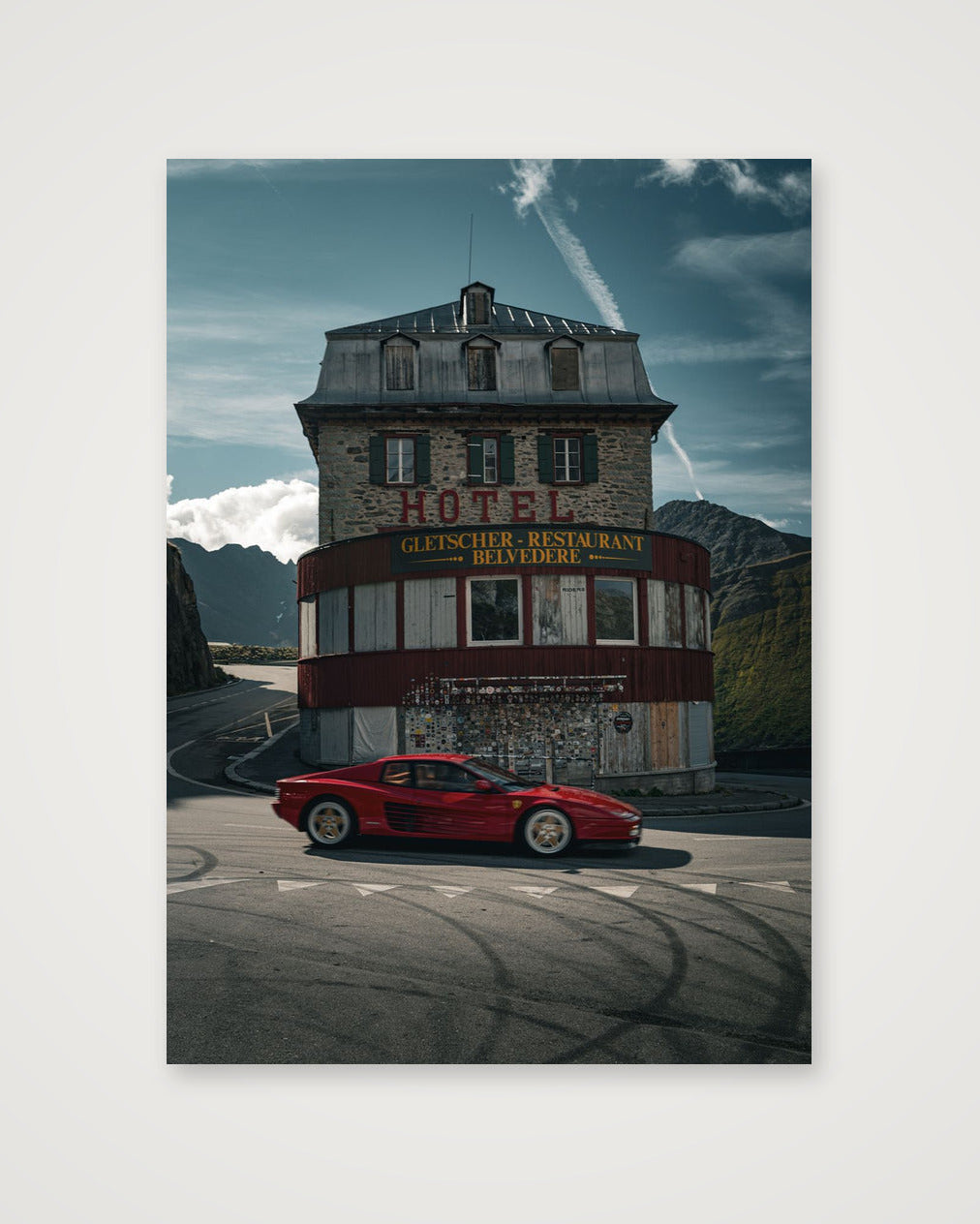 4 Testarossa — 42×59cm Print only