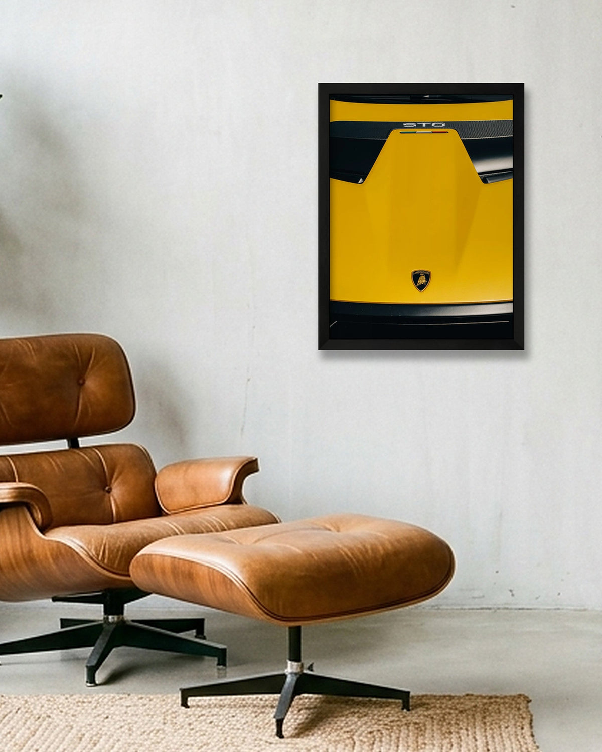 Giallo — 30×40cm Black Frame